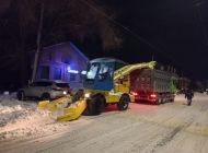 Ульяновские дорожники продолжают усиленную расчистку городских улиц