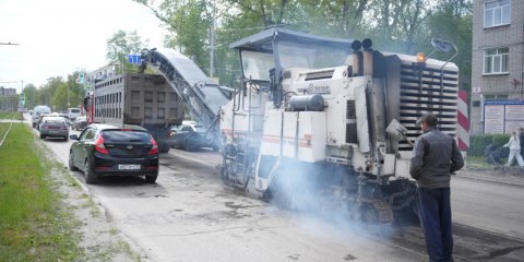По нацпроекту «Инфраструктура для жизни» начался ремонт третьей ульяновской дороги