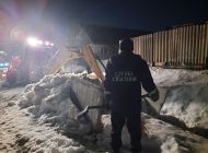 Ночью на Мостовой ликвидировали ледяной затор