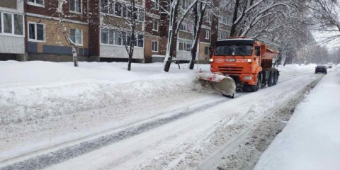 В связи с обильными снегопадами в Ульяновске введён режим повышенной готовности с 6:00 6 февраля