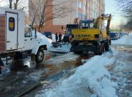 Городские службы Ульяновска ликвидируют подтопление улиц в Дальнем Засвияжье