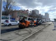 За 14 апреля в Ульяновске отремонтировали свыше 1400 кв. м дорог