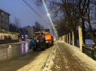 В ночь на 21 декабря с дорог Ульяновска вывезли 120 самосвалов снега