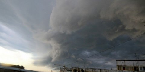 На Ульяновск надвигается гроза