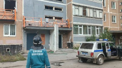 14 жителей дома по улице Корунковой, 2/19 остаются в пунктах временного размещения в гостиницах «Волга» и «Венец»