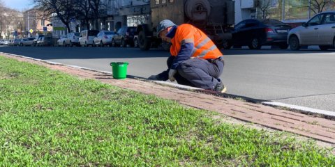 В Ульяновске благоустраивают маршрут проведения областной эстафеты