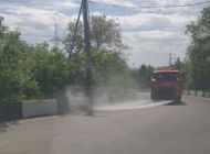 В связи с жаркой погодой в Ульяновске усилили мойку дороги