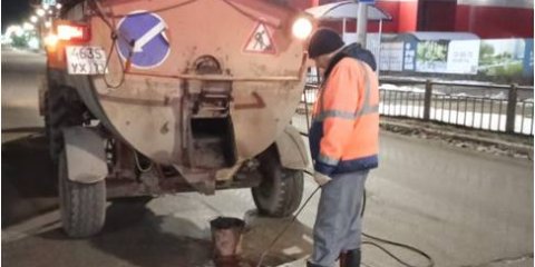 За сутки ульяновские дорожники устранили ямы на 12 улицах