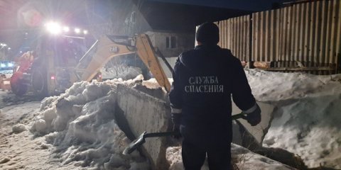 Ночью на Мостовой ликвидировали ледяной затор