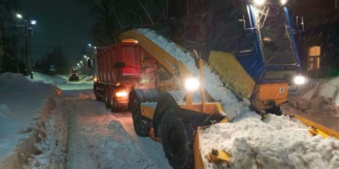 В Ульяновске продолжается планомерная расчистка дорог