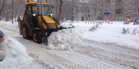 В Ульяновске усилят контроль уборки снега с придомовых территорий