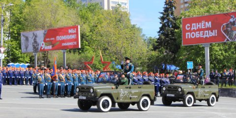 На этой неделе в Ульяновске начнутся репетиции парада Победы