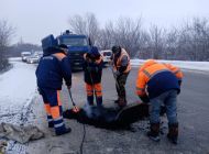 На 12 участках 28 декабря в Ульяновске запланирован ремонт холодным асфальтом