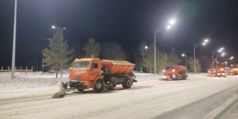 Основные улицы Ульяновска очищены после снегопадов