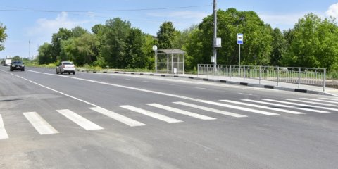 В новых микрорайонах Ульяновска для удобства жителей строят современные автодороги