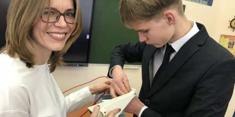 В Ульяновске впервые провели совместный урок для школьников и родителей