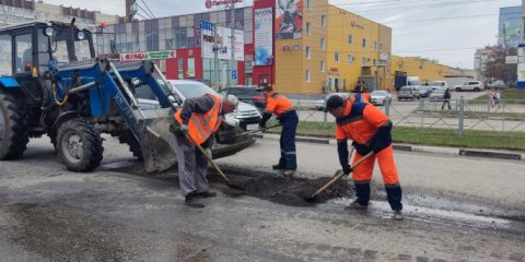 Ульяновские дорожники оставили резерв на случай снегопадов