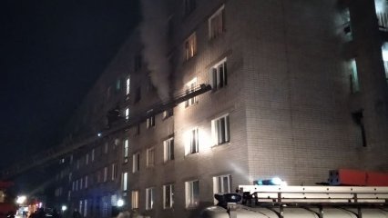 В Ульяновске при пожаре спасено два человека