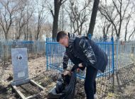 Ульяновская молодёжь в канун Великой Победы благоустраивает памятные места  