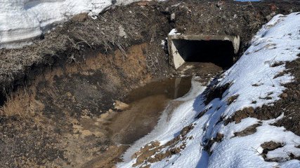 Река Сельдь поднялась на 30 сантиметров