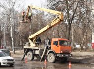 В марте в Ульяновске заменено 30 км провода системы уличного освещения