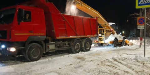 Основные дороги Ульяновска очищены от снега