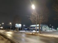 На въезде в Новый город обустроили полноценное освещение