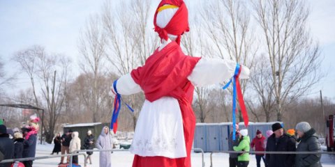 В масленичных гуляниях приняли участие 70 тысяч ульяновцев