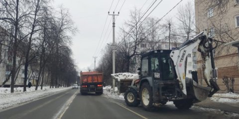 За воскресенье для предотвращения гололёда в Ульяновске использовано 44 тонны реагентов