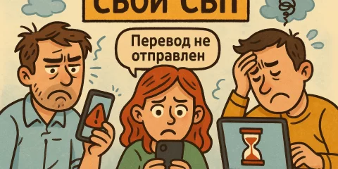 Не работает СБП 10 июля: переводы не проходят, приложения зависают. Что известно и когда всё заработает?