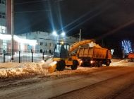 В ночь на 9 февраля улицы Ульяновска очищали 93 единицы спецтехники