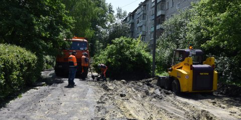 С начала года в Ульяновске отремонтировано свыше 16 тысяч квадратных метров дорог и тротуаров