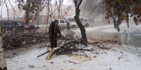В Ульяновске возможно продолжение ледяного дождя