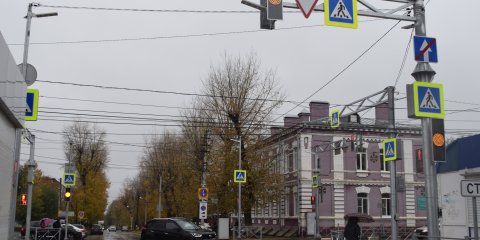 На дорогах Ульяновска установили 21 новый светофор