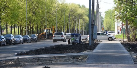 По нацпроекту «Безопасные качественные дороги» в Ульяновске завершается ремонт улицы Ипподромной