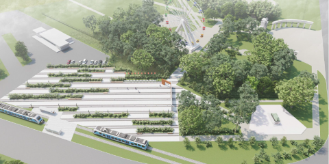 У парка Победы в Ульяновске появятся новый вход и городская площадь