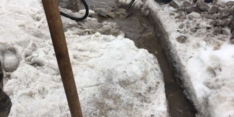 Дороги Ульяновска готовят к таянию снега