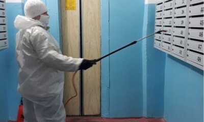 В Ульяновске дезинфекция проведена в 620 многоквартирных домах