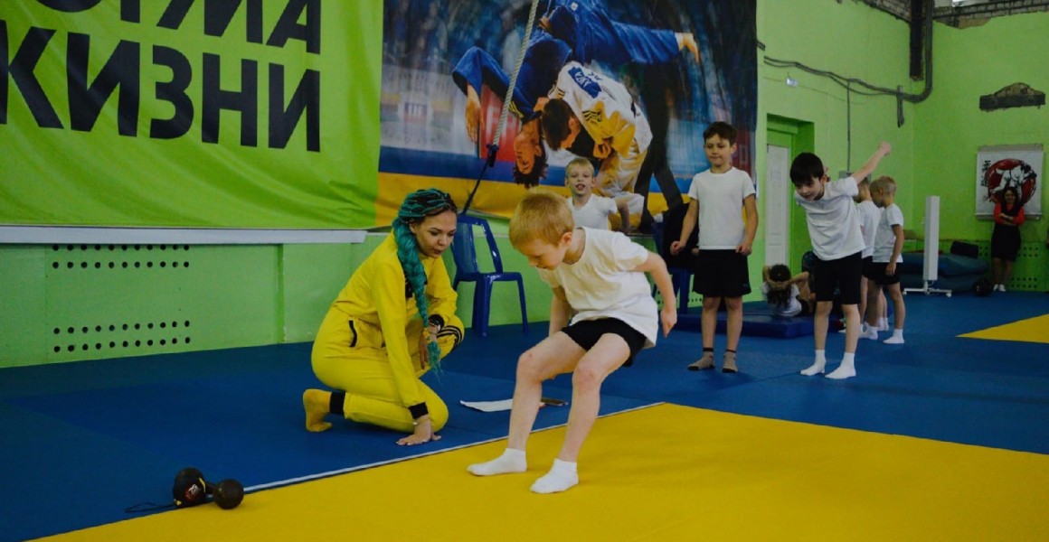 Воспитанники ульяновского детсада №15 попробовали свои силы в выполнении комплекса ГТО