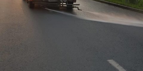 На магистралях Ульяновска продолжаются дорожные работы