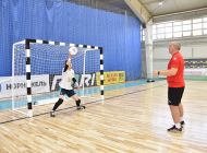 На обновлённой площадке спорткомплекса «Новое поколение» прошла первая тренировка мини-футбольной Волги