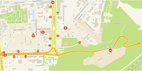 В День Победы в центре Ульяновска перекроют несколько улиц