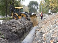 Капремонт канализационного коллектора в Железнодорожном районе выполнен на 65%