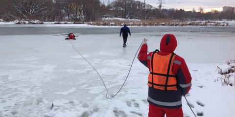 Жителям Ульяновска напоминают о запрете выхода на лёд