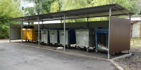 В Ульяновске обустраивают 96 контейнерных площадок