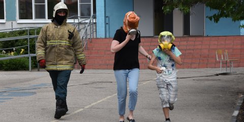 Дети спасены, химическая авария ликвидирована: в Ульяновске завершились командно-штабные учения