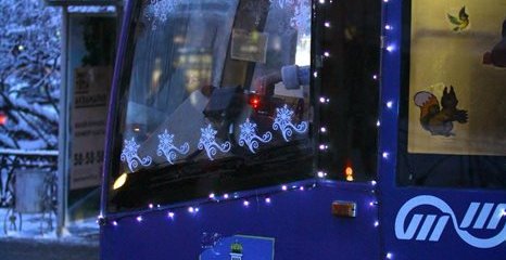 В рождественскую ночь ульяновцы смогут бесплатно проехать в электротранспорте