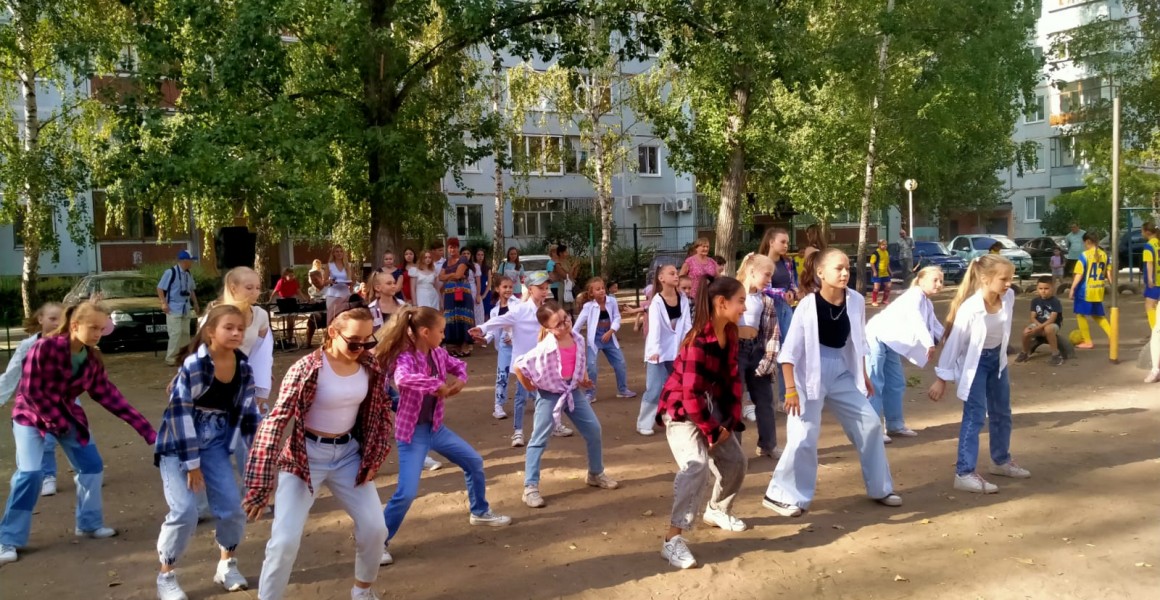 Проект "Лето во дворах" охватил более 20 тысяч юных ульяновцев