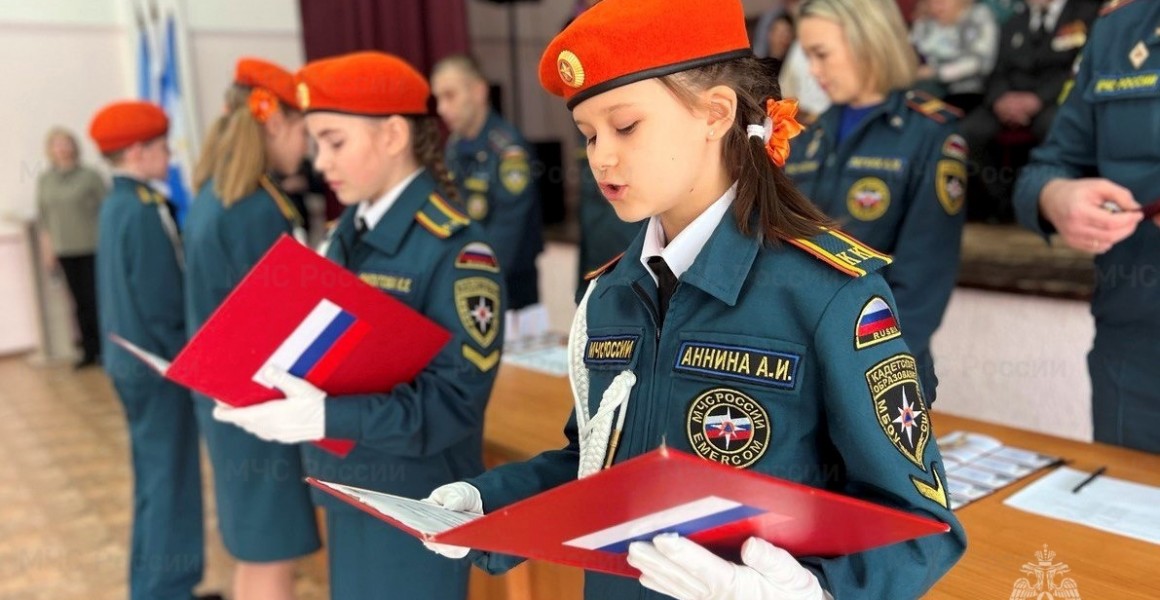 Ульяновские школьники пополнили ряды кадетов