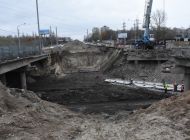 У путепровода на улице Минаева демонтирован первый пролёт